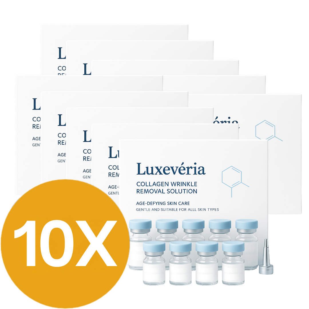 ✨❤️Luxevéria : Clinical-Grade Collagen That Erases Deep Lines Without Needles🛒✨