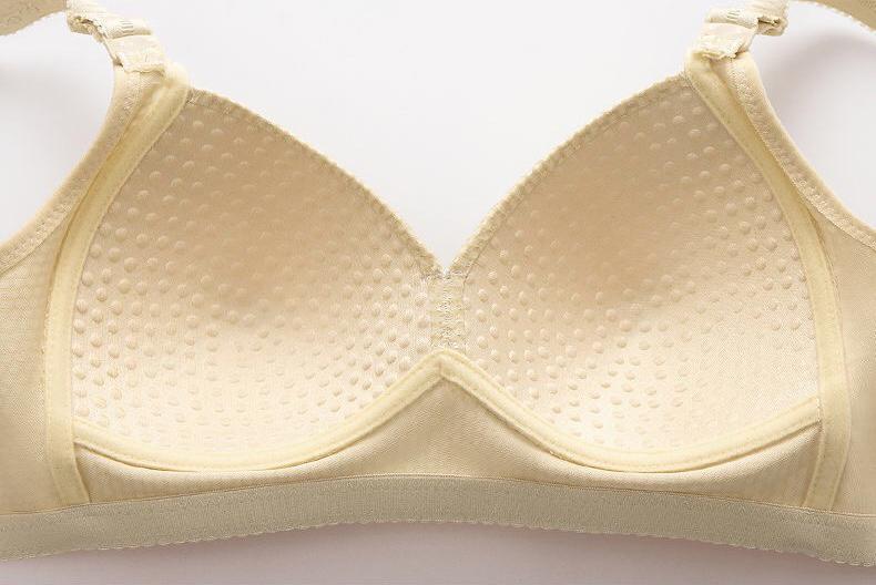 2025 WOMEN BACK BUCKLE COTTON BRAS WIRE FREE PLUS SIZE SHOULDER STRAPS BRASIERES COMFORT