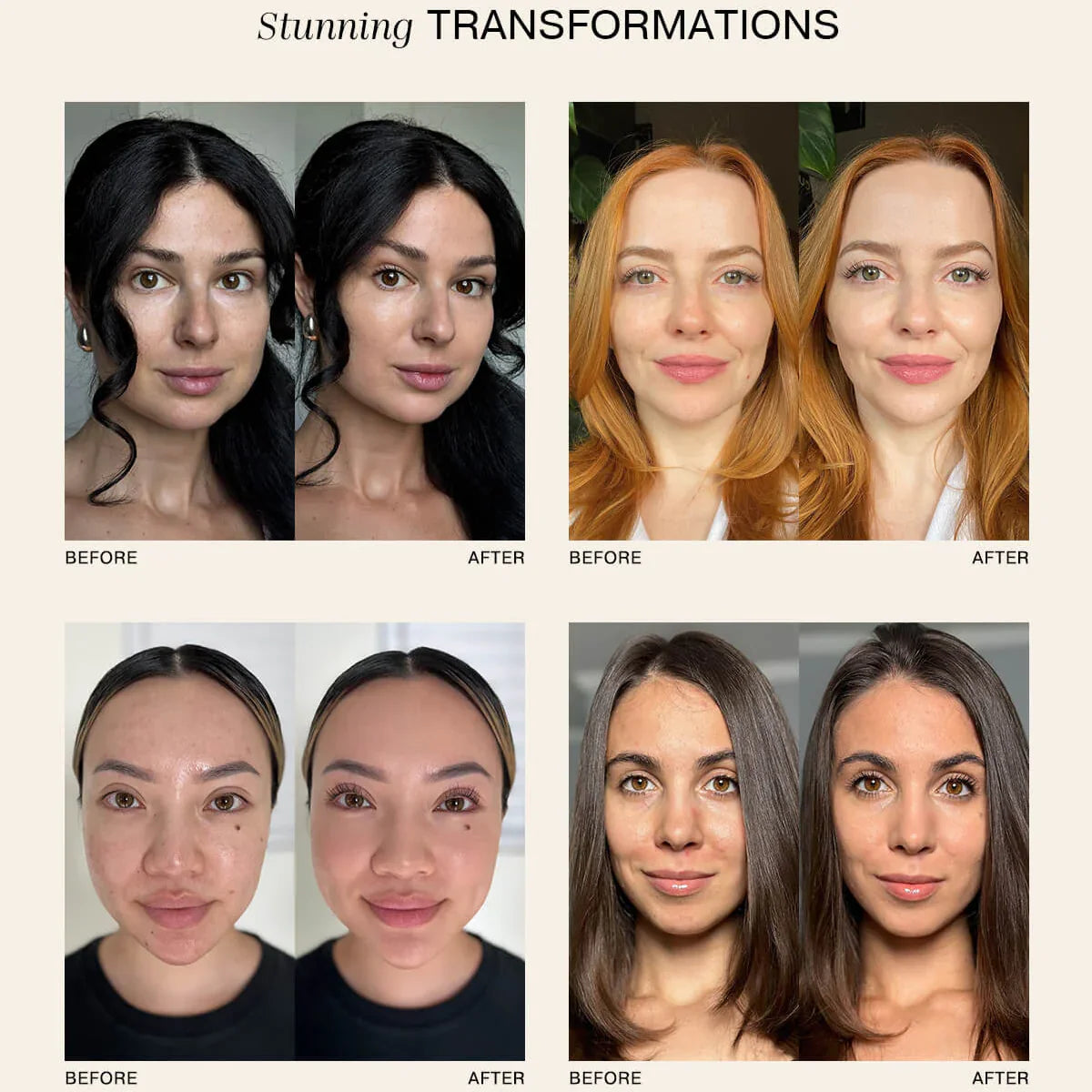 ⏰️LAST DAY BUY 1 GET 1 FREE✨4-in-1 Color-Changing Foundation💜(Get Free Brush)