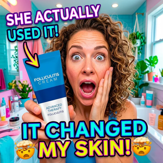 ✨[Top Choicelover 10k+🏆 Sold🏅] FolliculitisSoothing Cream - Organic Gentle BotanicalFormula for Scalp Face & Body Advanced Formula-8SA8