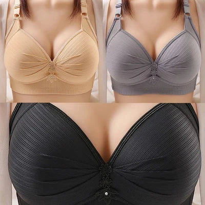 2025 Plus Size Comfortable Underwear Bra