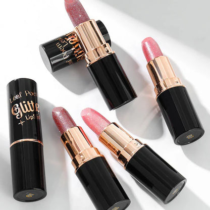 Today's Special - Buy 1 Get 1 Free💋Waterproof & Moisturizing Glitter Lipstick
