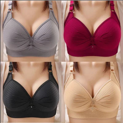 2025 Plus Size Comfortable Underwear Bra