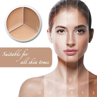 🎁3-In-1 Contouring And Brighten Concealer Palette