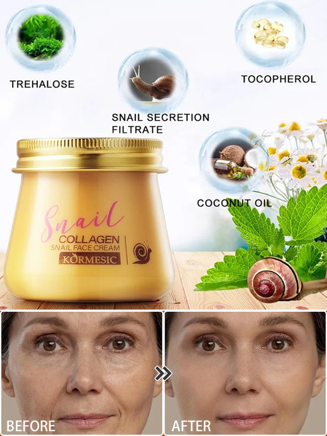 🔥Buy 1 Get 1 Free🔥Snail Hydrating Anti-Wrinkle and Rejuvenating Cream