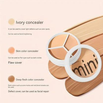 🎁3-In-1 Contouring And Brighten Concealer Palette