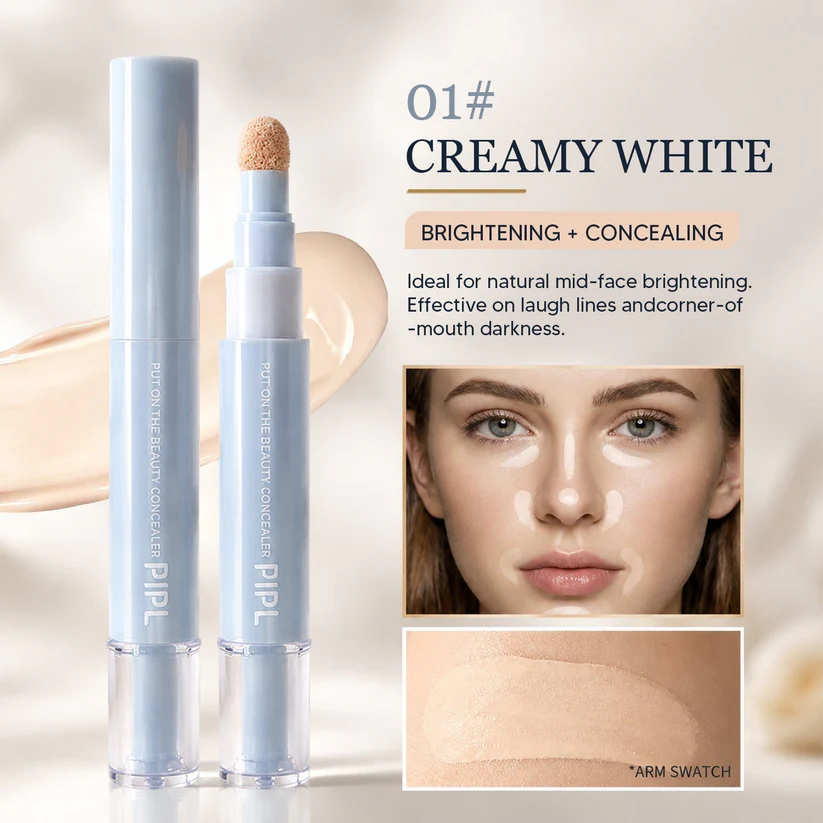 ⏰️Buy one get one free - last day!✨Dual-Effect Concealer & Powder Foundation🎀