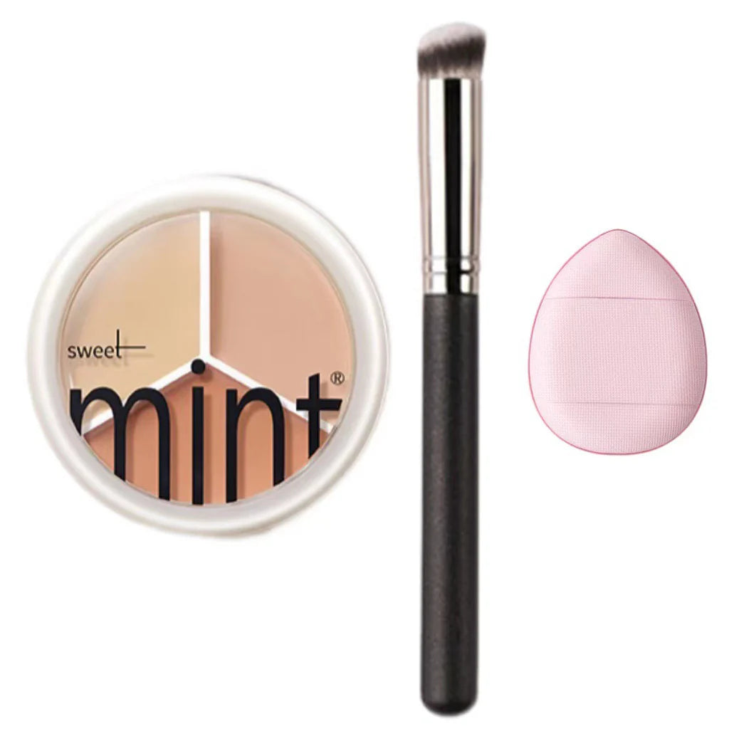 🎁3-In-1 Contouring And Brighten Concealer Palette