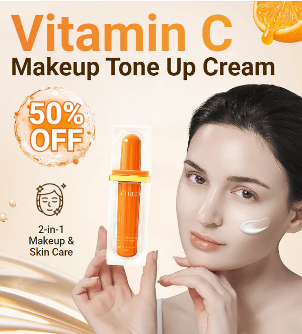 buy one get one🔥Japanese Vitamin C Makeup Tone Up Cream